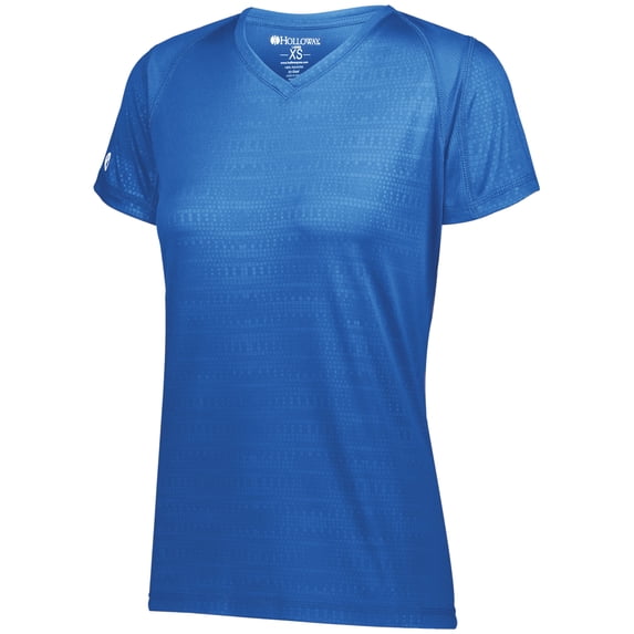 Holloway Sportswear S Womens Converge Wicking Tee Royal 222763