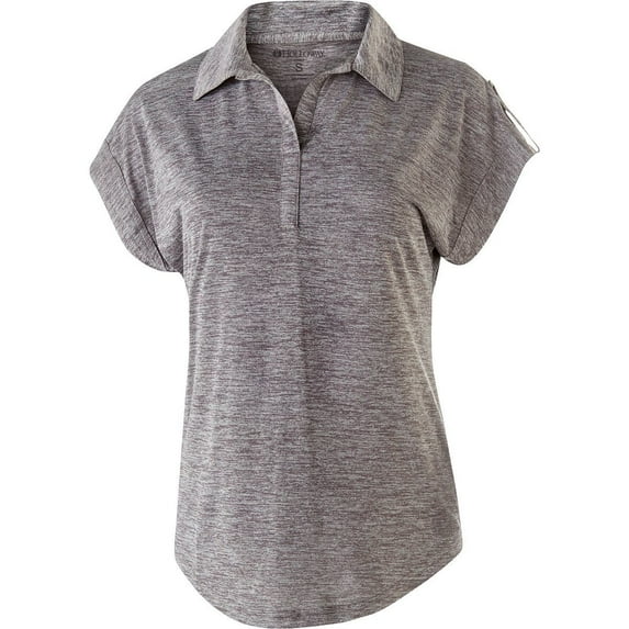 Holloway Sportswear S Womens Electrify 2.0 Polo Graphite Heather 222729