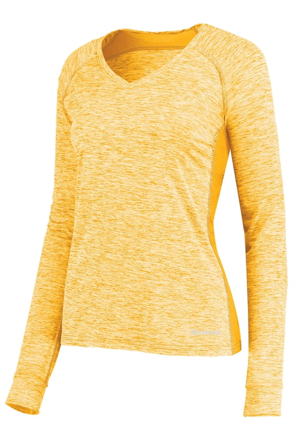 Sportswear S Womens Electrify Coolcore® Long Sleeve Tee Gold Heather 222770