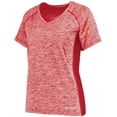 thumbnail image 1 of Holloway Sportswear S Womens Electrify Coolcore® Tee Scarlet Heather 222771, 1 of 5