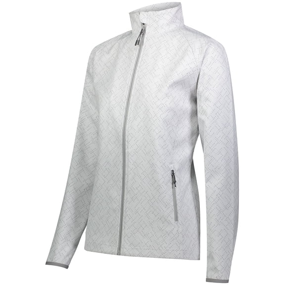 Holloway Sportswear S Womens Featherlight Soft Shell Jacket Arctic Haze Print 229721
