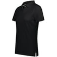 thumbnail image 1 of Holloway Sportswear S Womens Repreve®  Eco Polo Black 222775, 1 of 5