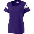 thumbnail image 1 of Holloway Sportswear S Womens TRIBUTE TEE Purple/White 229368, 1 of 4