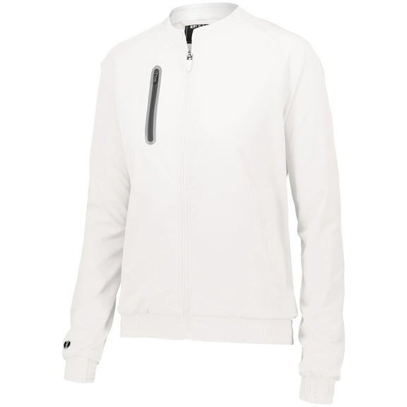 Holloway Sportswear S Womens Weld Jacket White 229743