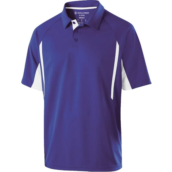 Holloway Sportswear XL Avenger Polo Purple/White 222530