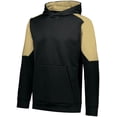 thumbnail image 1 of Holloway Sportswear XL Boys BLUE CHIP HOODIE Black/Vegas Gold 222640, 1 of 5