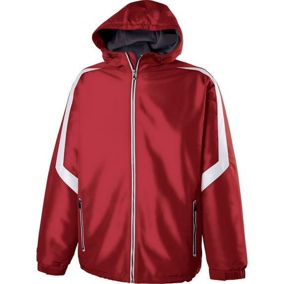 Holloway Sportswear XL Boys CHARGER JACKET Scarlet/White 229259