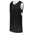 thumbnail image 1 of Holloway Sportswear XL Boys Dual-Side Single Ply Basketball Jersey Black/White 224278, 1 of 6