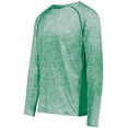 thumbnail image 1 of Holloway Sportswear XL Boys Electrify Coolcore® Long Sleeve Tee Kelly Heather 222670, 1 of 5