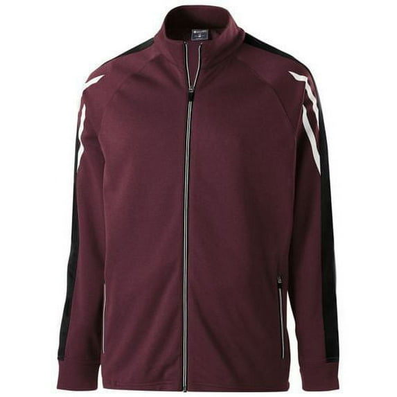 Holloway Sportswear XL Boys FLUX JACKET Maroon Heather/Black/White 229668