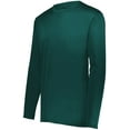 thumbnail image 1 of Holloway Sportswear XL Boys Momentum Long Sleeve Tee Dark Green 222823, 1 of 5