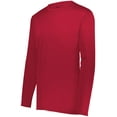 thumbnail image 1 of Holloway XL Momentum Long Sleeve Tee Scarlet 222822, 1 of 5