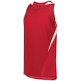 thumbnail image 1 of Holloway Sportswear XL Boys PR Max Track Jersey Scarlet/White 221235, 1 of 5