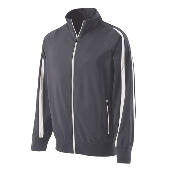 Holloway Sportswear XL Determination Jacket Graphite/White 229142