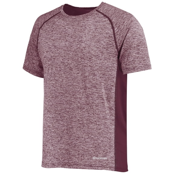 Holloway Sportswear XL Electrify Coolcore® Tee Maroon Heather 222571