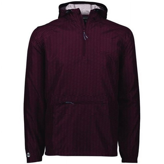 Holloway Sportswear XL Range Packable Pullover Maroon 229554