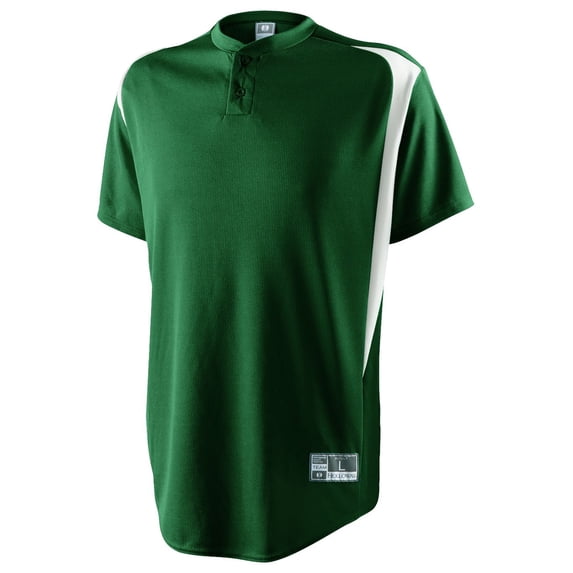 Holloway Sportswear XL Razor Pin-Dot Jersey Forest/White 221001