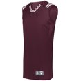 thumbnail image 1 of Holloway Sportswear XL Retro Basketball Jersey Maroon/White 224076, 1 of 5