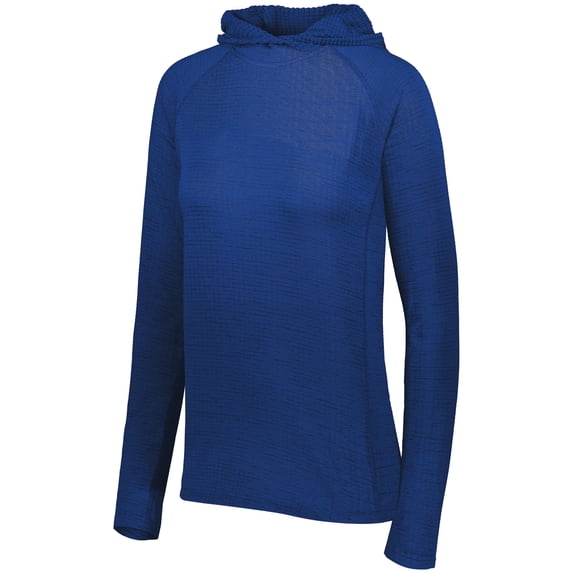 Holloway Sportswear XL Womens 3D Regulate Lightweight Pullover Royal Heather 222753