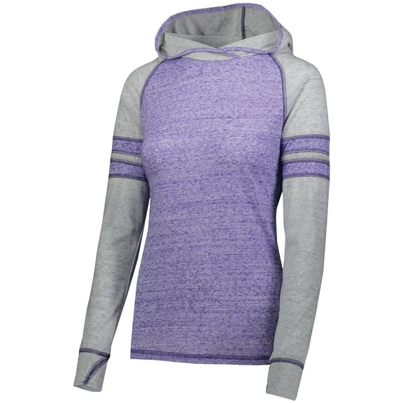 Holloway Sportswear XL Womens Advocate Hoodie Purple/Silver 229749