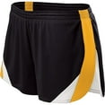 thumbnail image 1 of Holloway Sportswear XL Womens Approach Shorts Black/Light Gold/White 221341, 1 of 1