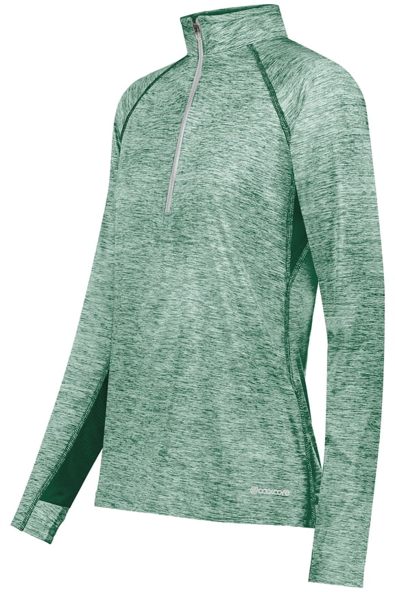Sportswear XL Womens Electrify Coolcore® 1/2 Zip Pullover Dark Green Heather 222774