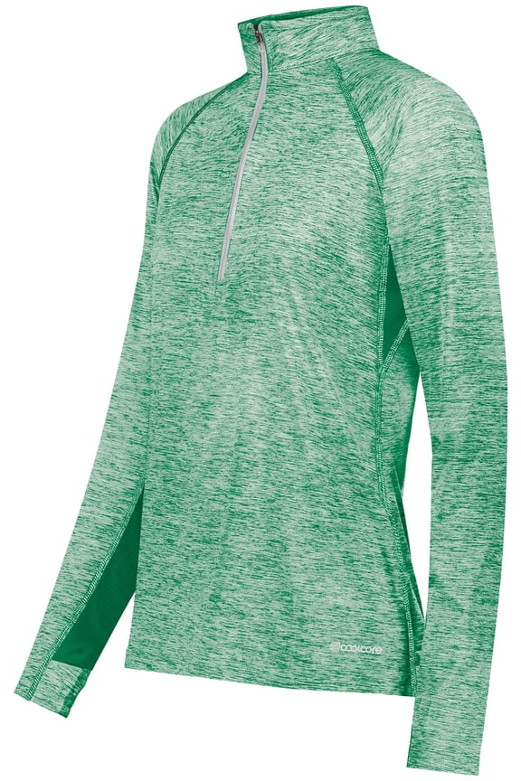 Sportswear XL Womens Electrify Coolcore® 1/2 Zip Pullover Kelly Heather 222774