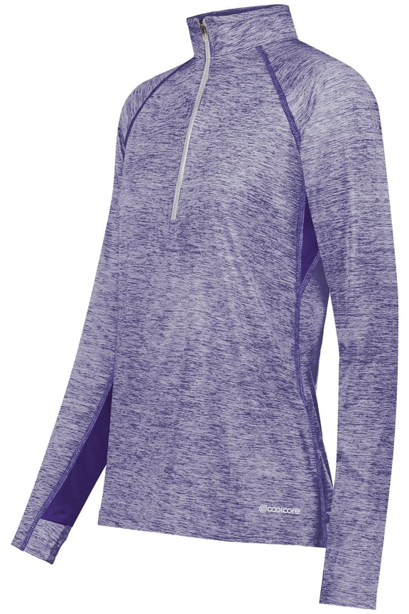 Sportswear XL Womens Electrify Coolcore® 1/2 Zip Pullover Purple Heather 222774
