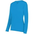 thumbnail image 1 of Holloway Sportswear XL Womens Momentum Long Sleeve Tee Power Blue 222824, 1 of 5