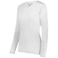 thumbnail image 1 of Holloway Sportswear XL Womens Momentum Long Sleeve Tee White 222824, 1 of 5
