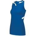 thumbnail image 1 of Holloway Sportswear XL Womens PR Max Compression Jersey Royal/White 221337, 1 of 5