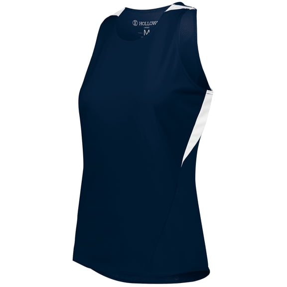 Holloway Sportswear XL Womens PR Max Track Jersey Navy/White 221335
