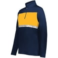 thumbnail image 1 of Holloway Sportswear XL Womens Prism Bold 1/4 Zip Pullover Navy/Gold 222791, 1 of 5