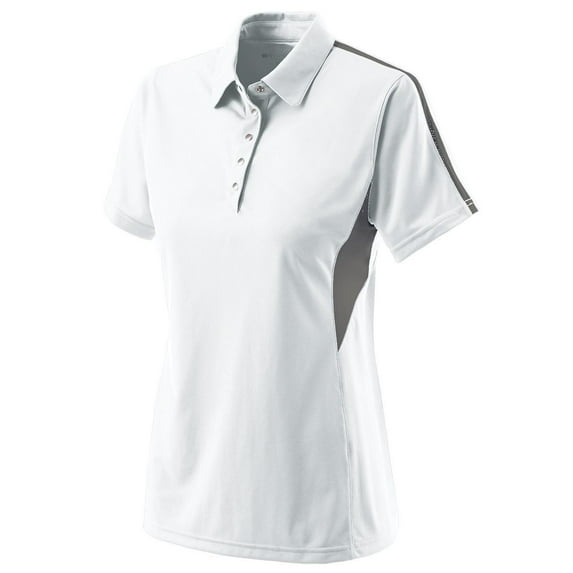 Holloway Sportswear XL Womens SHARKBITE POLO White/Graphite 222308