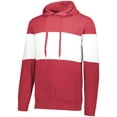 thumbnail image 1 of Holloway Sportswear XS All-American Hoodie Scarlet Heather/White 229563, 1 of 5