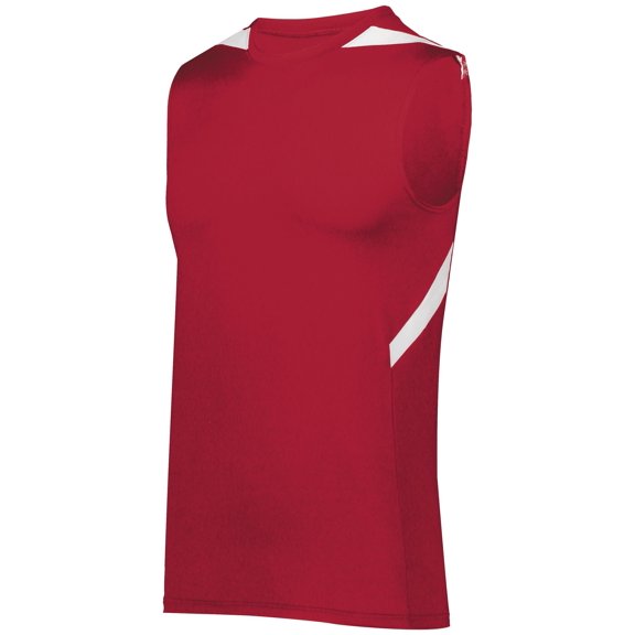 Holloway Sportswear XS PR Max Compression Jersey Scarlet/White 221037