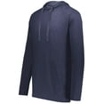 thumbnail image 1 of Holloway Sportswear XS Repreve®  Eco Hoodie Navy Heather 222577, 1 of 5