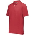 thumbnail image 1 of Holloway Sportswear XS Repreve®  Eco Polo Scarlet Heather 222575, 1 of 5
