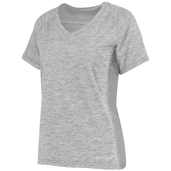 Holloway Sportswear XS Womens Electrify Coolcore® Tee Athletic Grey Heather 222771