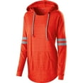 thumbnail image 1 of Holloway Sportswear XS Womens Hooded Low Key Pullover Vintage Orange/Vintage Grey 229390, 1 of 4