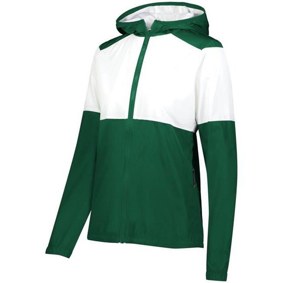 Holloway Sportswear XS Womens SeriesX Jacket Dark Green/White 229728