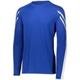 thumbnail image 1 of Holloway XL Flux Shirt Long Sleeve Royal/White 222507, 1 of 5
