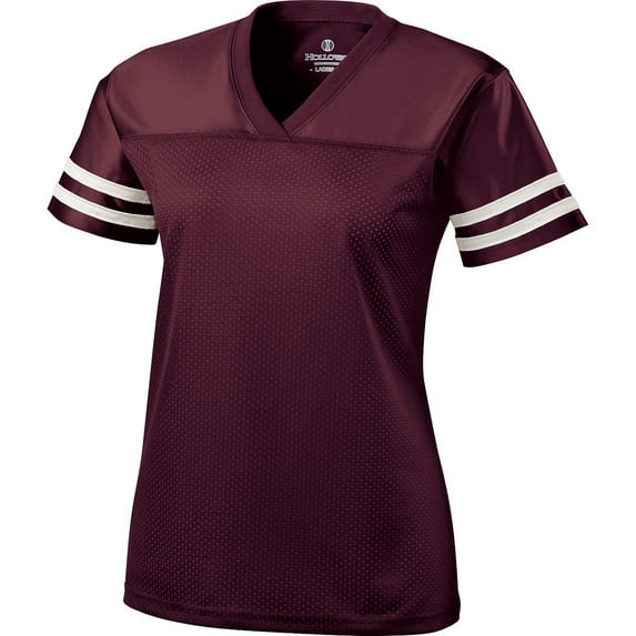 Holloway XS Juniors' Fame Jersey Maroon/White 229304