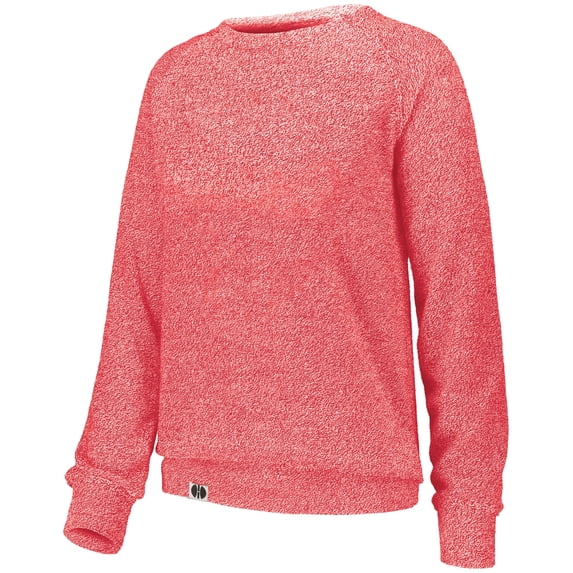 Holloway XS Ladies Cuddly Crew Scarlet 222758