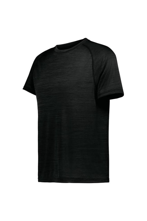 222654.K94.XS Youth All-Pro T-Shirt, Black Heather - Extra Small