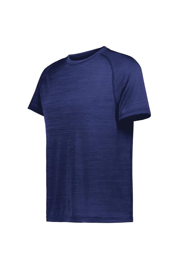 222654.U22.L Youth All-Pro T-Shirt, Navy Heather - Large