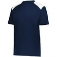 thumbnail image 1 of Holloway 223601.301.L Youth Momentum Team T-Shirt, Navy & White - Large, 1 of 1
