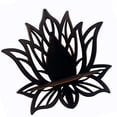 thumbnail image 1 of Hollowed Flower Corner Shelves Wood Floating Wall Shelf Plant Display Corner Shelves Organizers Storage Rack Home Decors, 1 of 8