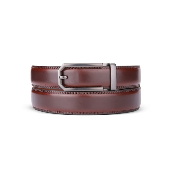 Hollowed Masterwork Leather Ratchet Belt