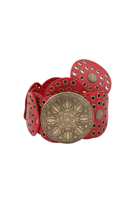 Hollowed Out Heart Shape Belt Western Waistband Pants Belt Fashion Waiststrap Dress Belt 2000s PU Belt Waist Decors